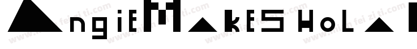 AngieMakes Hola Boni字体转换